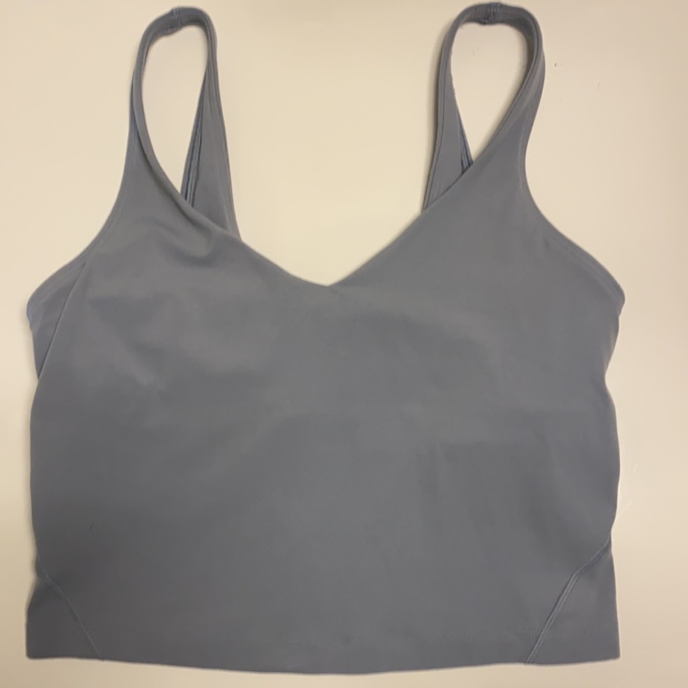 Lululemon Align Chambray Blue Tank like new!